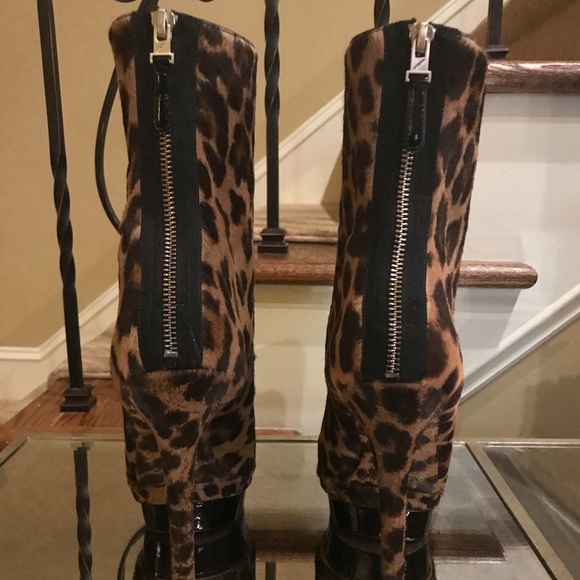 Brian Atwood cheetah hair boots - Picture 3 of 3